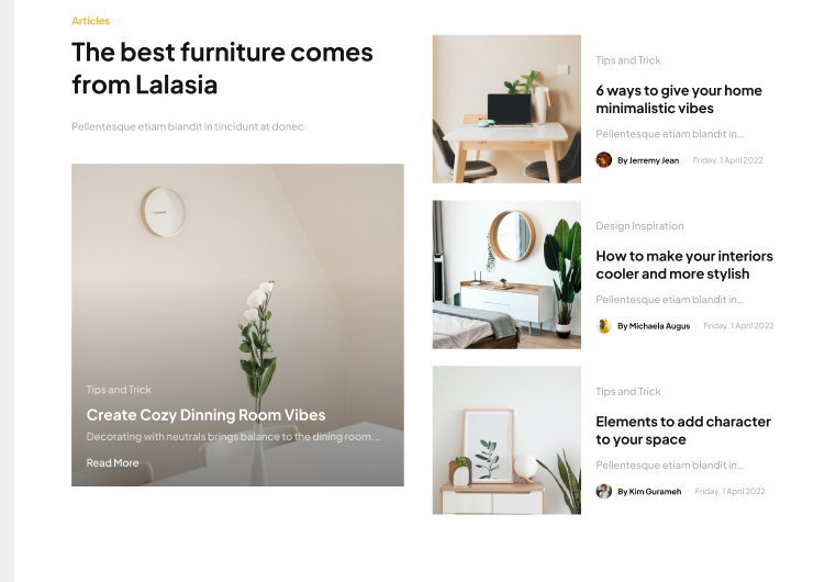 Project Landing Page